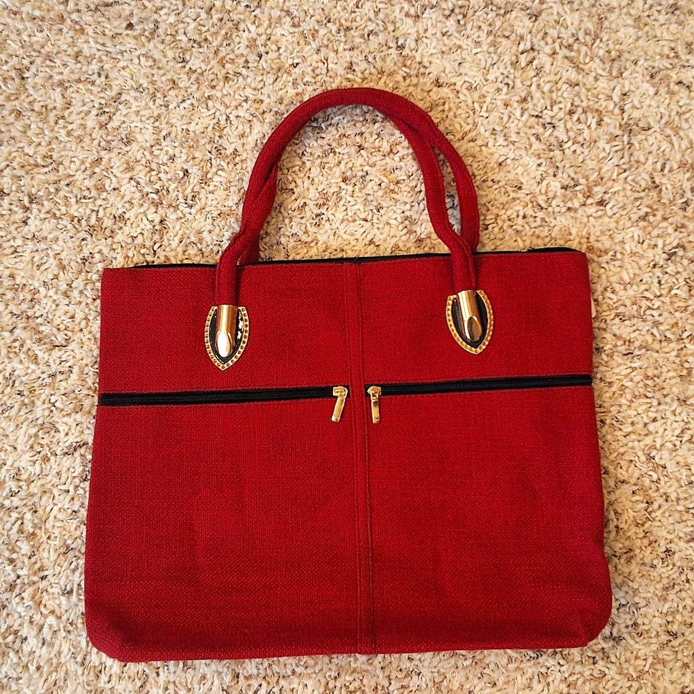 FEMINAGO, NWT Large Tote Bag, Gorgeous Flower Colors - Picture 4 of 8